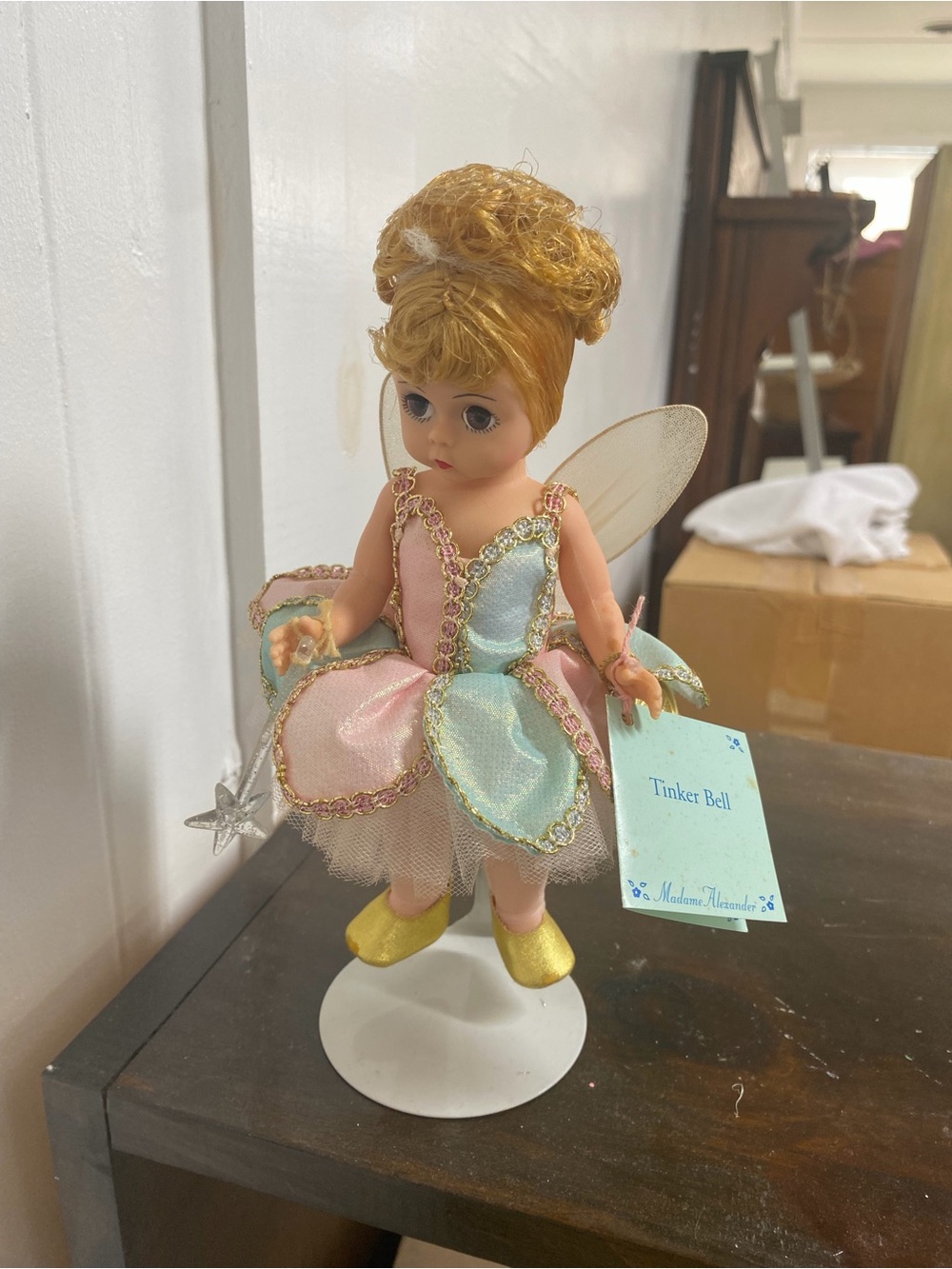 Madame Alexander Tinker Bell Doll in Pink, Light Blue, Gold